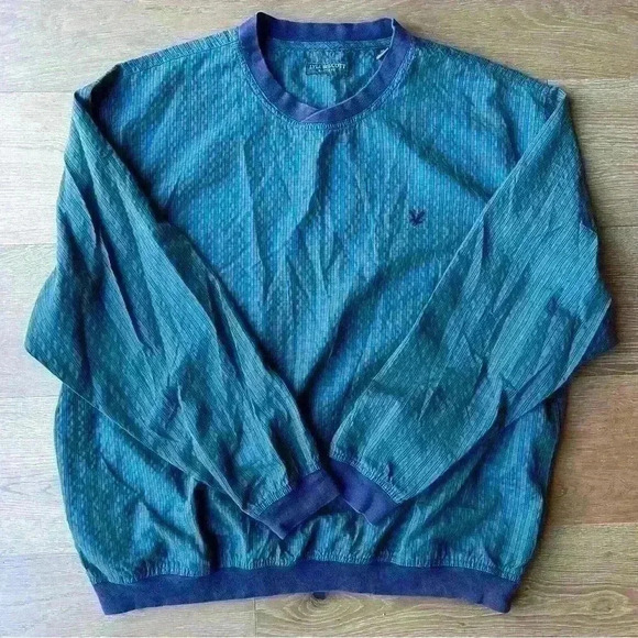 Lyle & Scott Scotland Plaid Long Sleeve Windbreaker - Picture 3 of 9